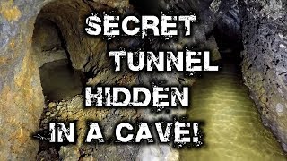 Tip Off - Secret Tunnel Hidden in a Cave!