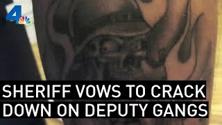 LA County Sheriff Vows to Crack Down on Deputy Gangs | NBCLA
