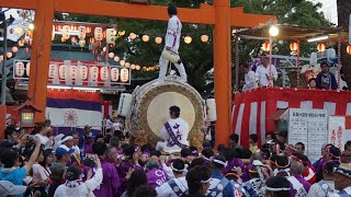 令和元年 中之町 宮入り 金岡町盆踊り大会