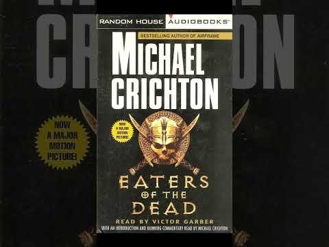 Audiobook "Eaters of The Dead" by Michael Crichton read by Victor Garber 1998 #michaelcrichton