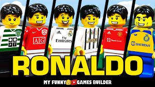 Life of RONALDO 2002-2023 : Cristiano Ronaldo story from Sporting to Al Nassr in Lego
