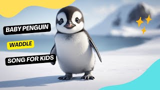 Baby Penguin Waddle - Song for Kids