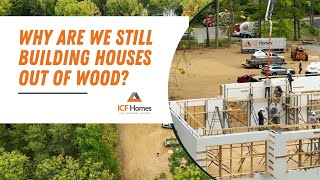 What are the benefits of a concrete house over wood? #icfhomesva #concretehouse #buildwithstrength