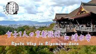 Bus Tour in Kyoto ! Kiyomizu-dera Temple \u0026 Recommended Japanese Cafe