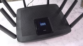 The Linksys EA9500 router is huge, really huge
