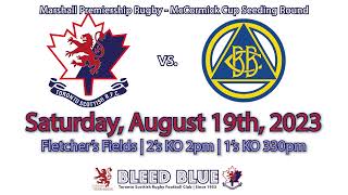 Toronto Scottish RFC 2nd XV vs Balmy Beach RFC 2nd XV | August 19th, 2023 | Fletchers Field