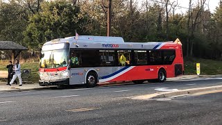 WMATA 2019 New Flyer XD40 4452 on Route G14