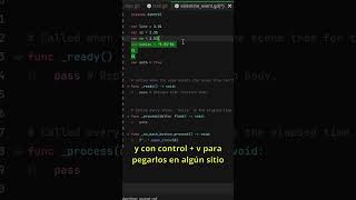 CAMBIAR NOMBRE VARIABLES GODOT! #godot #protips #tips #consejos #programacion #tutorial #godotengine