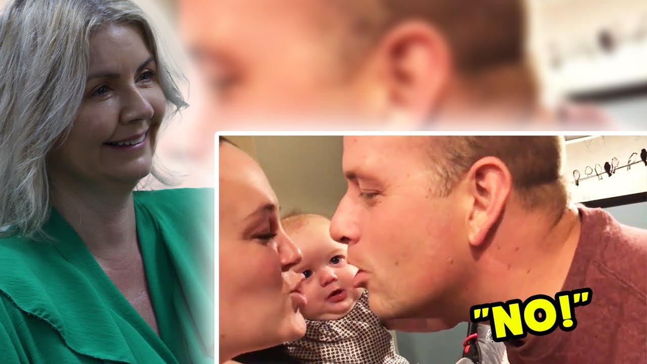 Brits React To Babies Reaction When Daddy Kiss Mommy Youtube