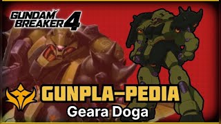 Geara Doga Lore | Gunplapedia | Gundam Breaker 4