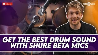 The best Shure Mic set up for drums | BETA SQUAD!