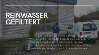 Glasreinigung CHEMIEFREI mit REINWASSER