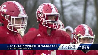 State championship send-off for Fort Cherry