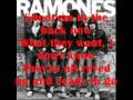 The Ramones - Blitkrieg Bop - Lyrics