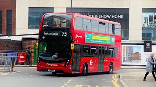 FULL ROUTE VISUAL | SLN Route 75 Lewisham Station To Croydon Town Centre | 11303 (SO68HDL)