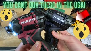 I got the NEWEST Hikoki Impacts Direct from Japan! | Metabo HPT WH36DC Red and Blue Unboxing!