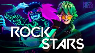 K/DA vs. HEARTSTEEL - ROCK/STARS (Mixed Mashup) // by Nickness