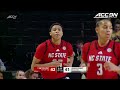 nc state vs. wake forest game highlights 2024 25 acc women s basketball