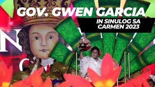 Gov. Gwen Garcia in Sinulog sa Carmen 2023 | Cebu, Philippines