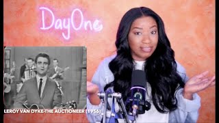 Leroy Van Dyke - The Auctioneer (1956) DayOne Reacts *...HUH?*