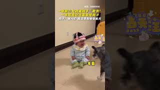 女孩一年前被狗子欺负，一年后成功拿捏狗子#萌宠 #funny #pets #狗狗