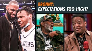 Bronny: Too Much Pressure From Dad LeBron James?