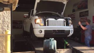 On 3 Performance F-150 5.0 Twin Turbo system Dyno tuning