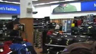Walmart Intercom prank- 9/11 truth