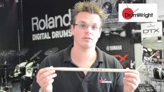 DrumWright Quick Guide to Vic Firth 3A Drum Sticks