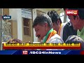 khandwa में bjp का विजय संकल्प अभियान bjp प्रत्याशी के पक्ष में kailash vijayvargiya का road show