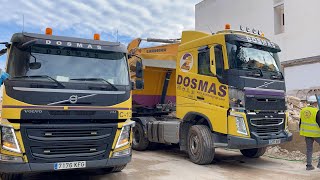 LIEBHERR 938 y VOLVO 540 ¡¡¡REALIZANDO DERRIBO!!! (2ª Parte)