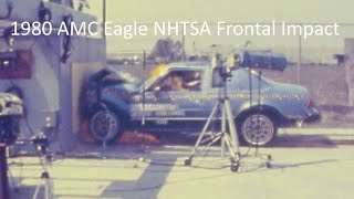 1979-1983 AMC Eagle / Spirit / Concord Coupe (2 Dr. Sedan / Liftback) NHTSA Frontal Impact