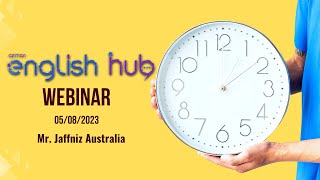 Azman English Hub Webinar | സ്പോക്കൺ   ഇംഗ്ലിഷ്   വെബിനാർ |  Mr. Jaffniz Australia