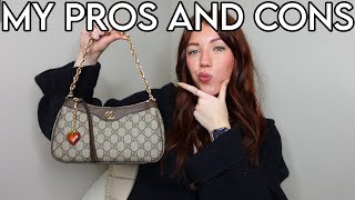 MY GUCCI SMALL OPHIDIA GG SHOULDER BAG REVIEW! 😱 AMAZING OR A PAIN TO USE? | Kenzie Scarlett