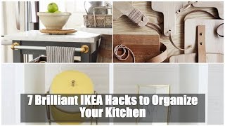 7 Brilliant IKEA Hacks to Organize Your Kitchen