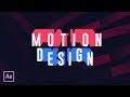 After Effects Tutorial - Smooth Text Animation in After Effects