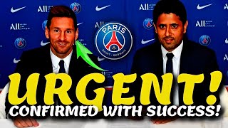 🚨LOOK WHAT HAPPENED! MESSI CONFIRMED ON PSG! PSG LAST NEWS
