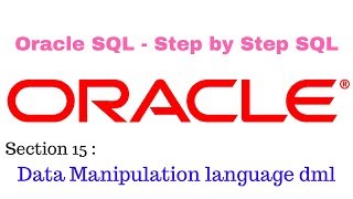 Oracle Sql Step by Step Approach (080 commit and rollback)