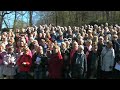 choir singing ja det är våren