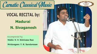 UKS CARNATIC Madurai N Sivaganesh features a seamless blend of traditional and contemporary elements