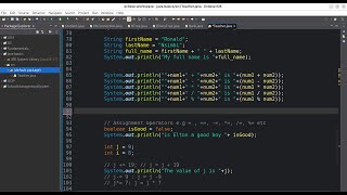 Getting Started with Java: Data Types, Variables, Comments, and Operators