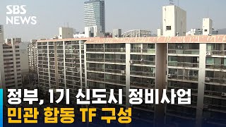 정부, 1기 신도시 정비 사업 위한 민관 합동 TF 구성 / SBS