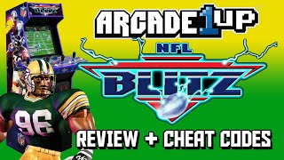 Arcade1Up NFL BLITZ Impressions Plus CHEAT CODES!