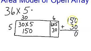 Multiplication With an Open Array