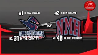 No. 31 Greens Farms Academy vs. No. 40 Northfield Mt. Hermon