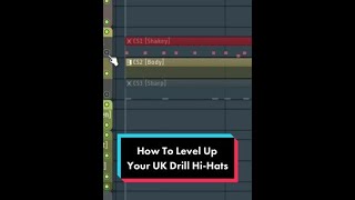 How To Level Up Your UK Drill Hi Hats | #fl studio #shorts