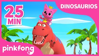 Tiranosaurio Rex y muchas más | Dinosaurios | +Recopilación | Pinkfong Canciones Infantiles
