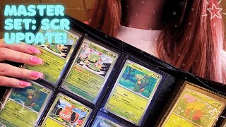 Pokémon Stellar Crown Master Set Binder Update ✨ ASMR Relaxing Flip Through!