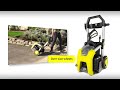 karcher k1800 electric pressure washer