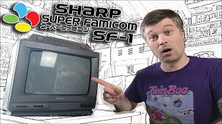 SHARP SF1 - Un raro Super Nintendo SNES con TV Crt incorporato!